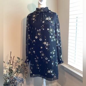 Floral Long Sleeve Dress